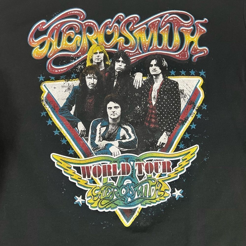 Aerosmith World Tour 2016 T-Shirt Not Vintage,Aop, Or Single Stitched -Perfect — image 2 of 4